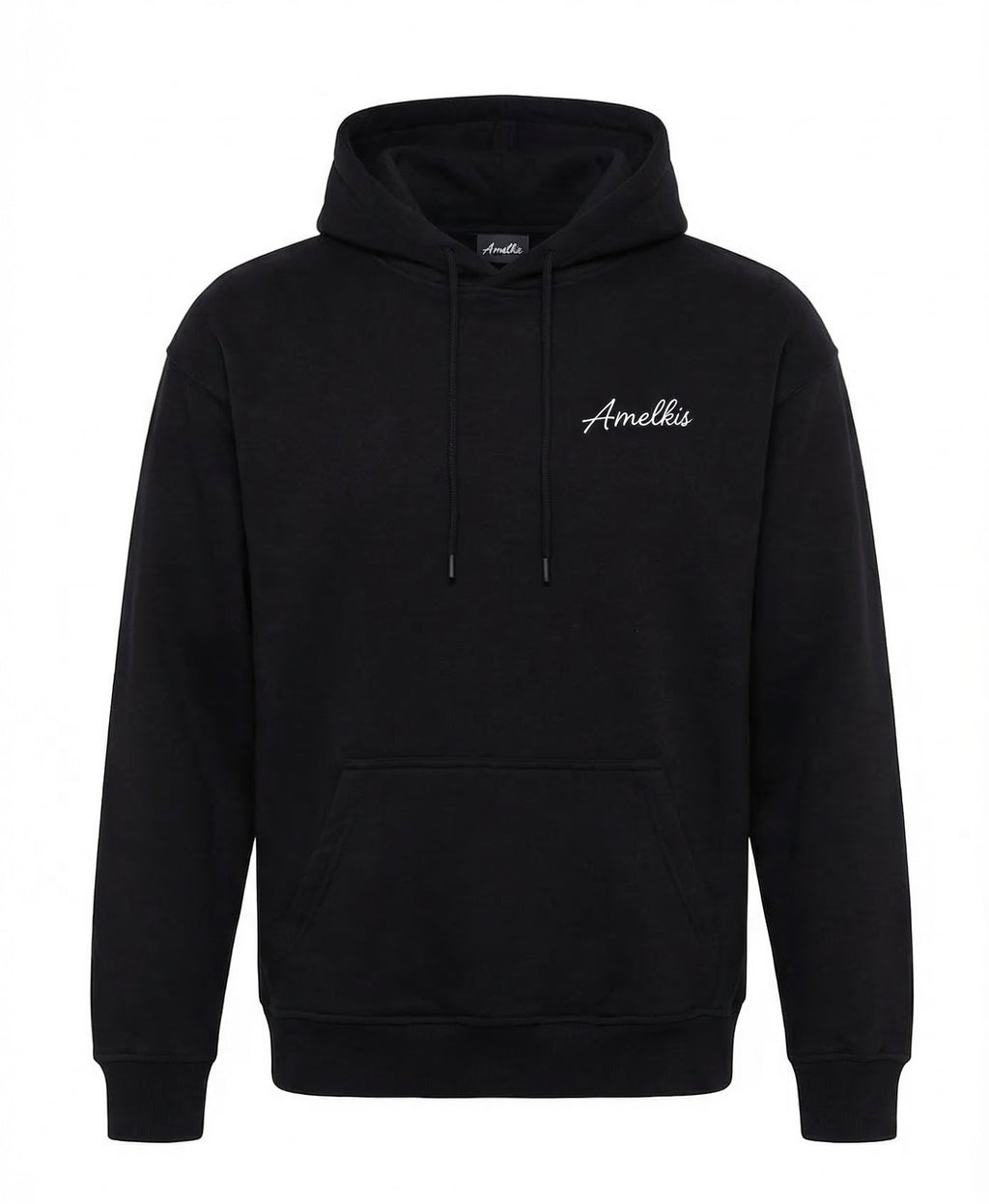 Amelkis WANTED hoodie in black