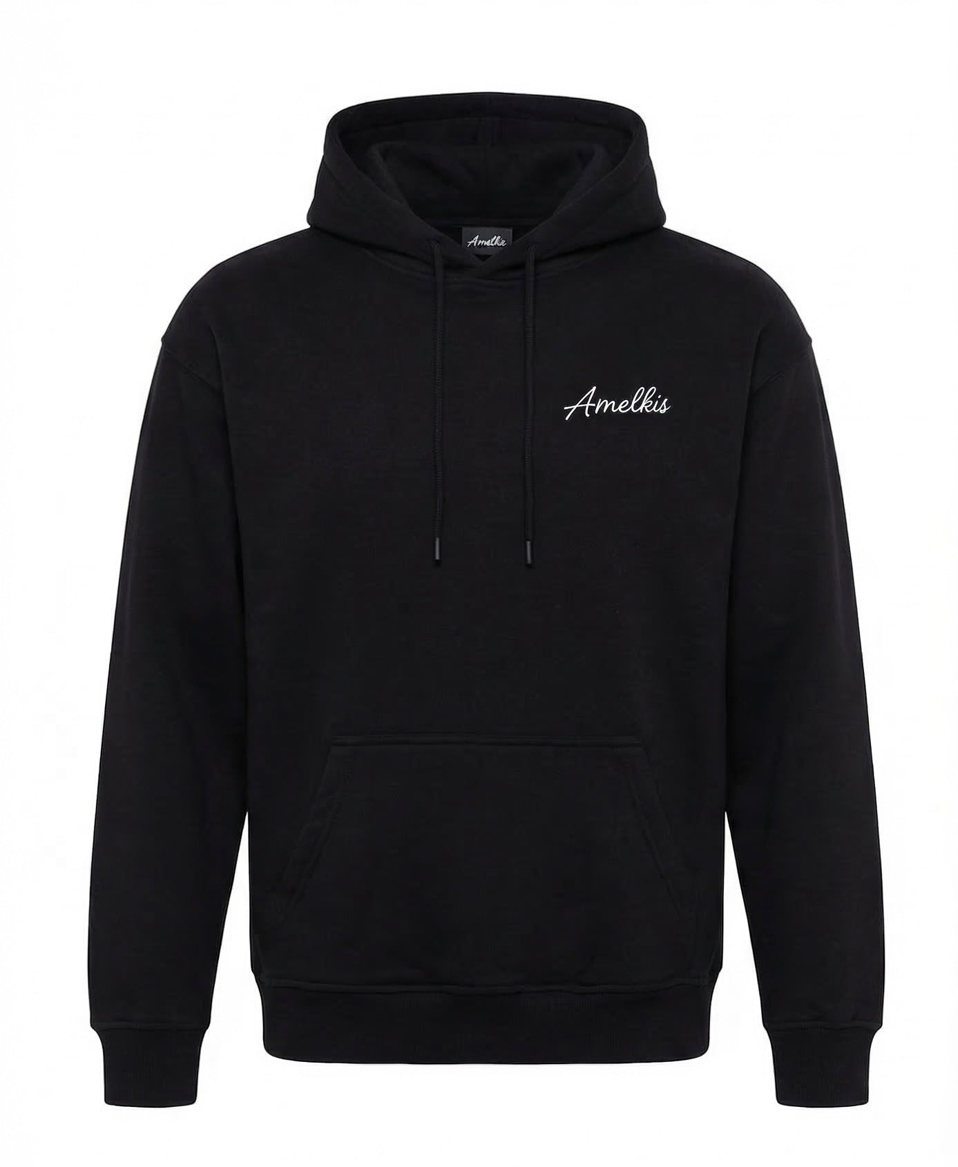 Amelkis WANTED hoodie in black