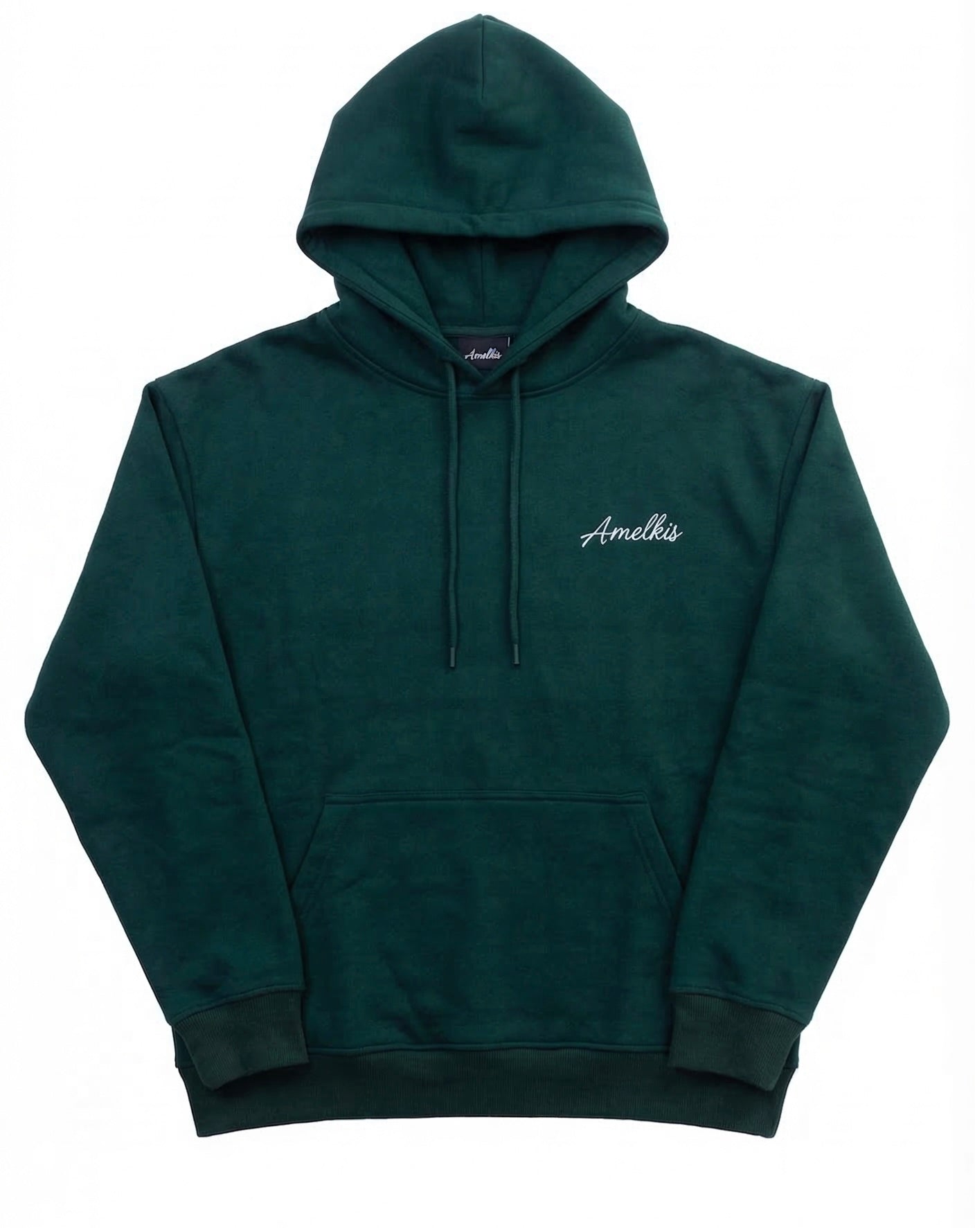 Amelkis basic hoodie in green