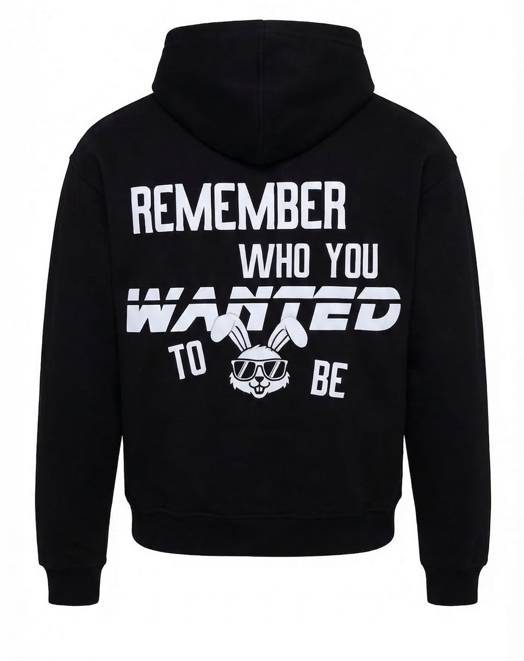 Amelkis WANTED hoodie in black
