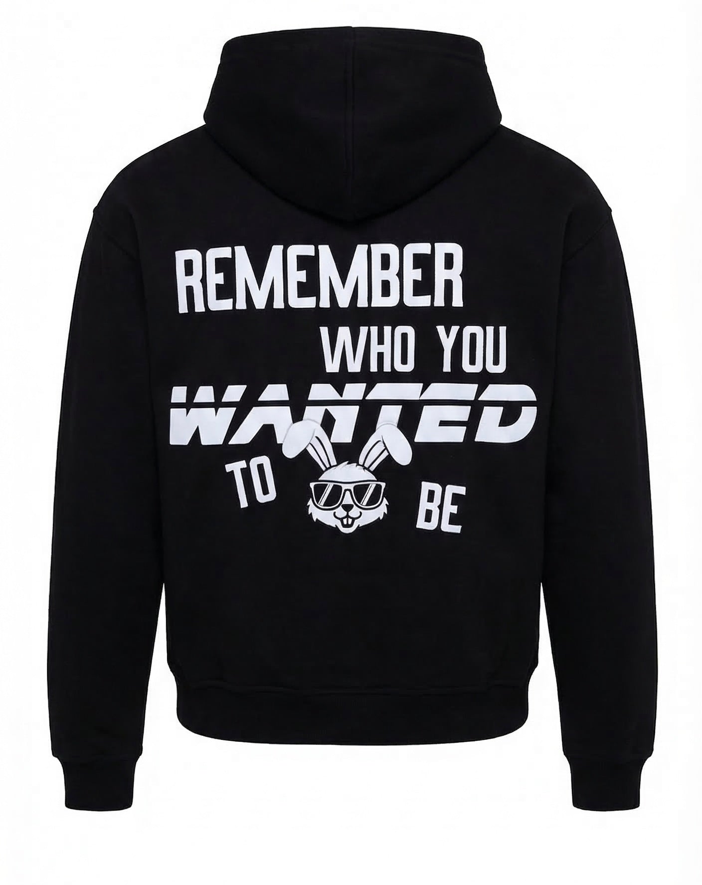 Amelkis WANTED hoodie in black