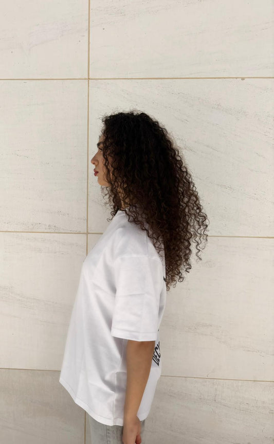 Succes is a decision White tee