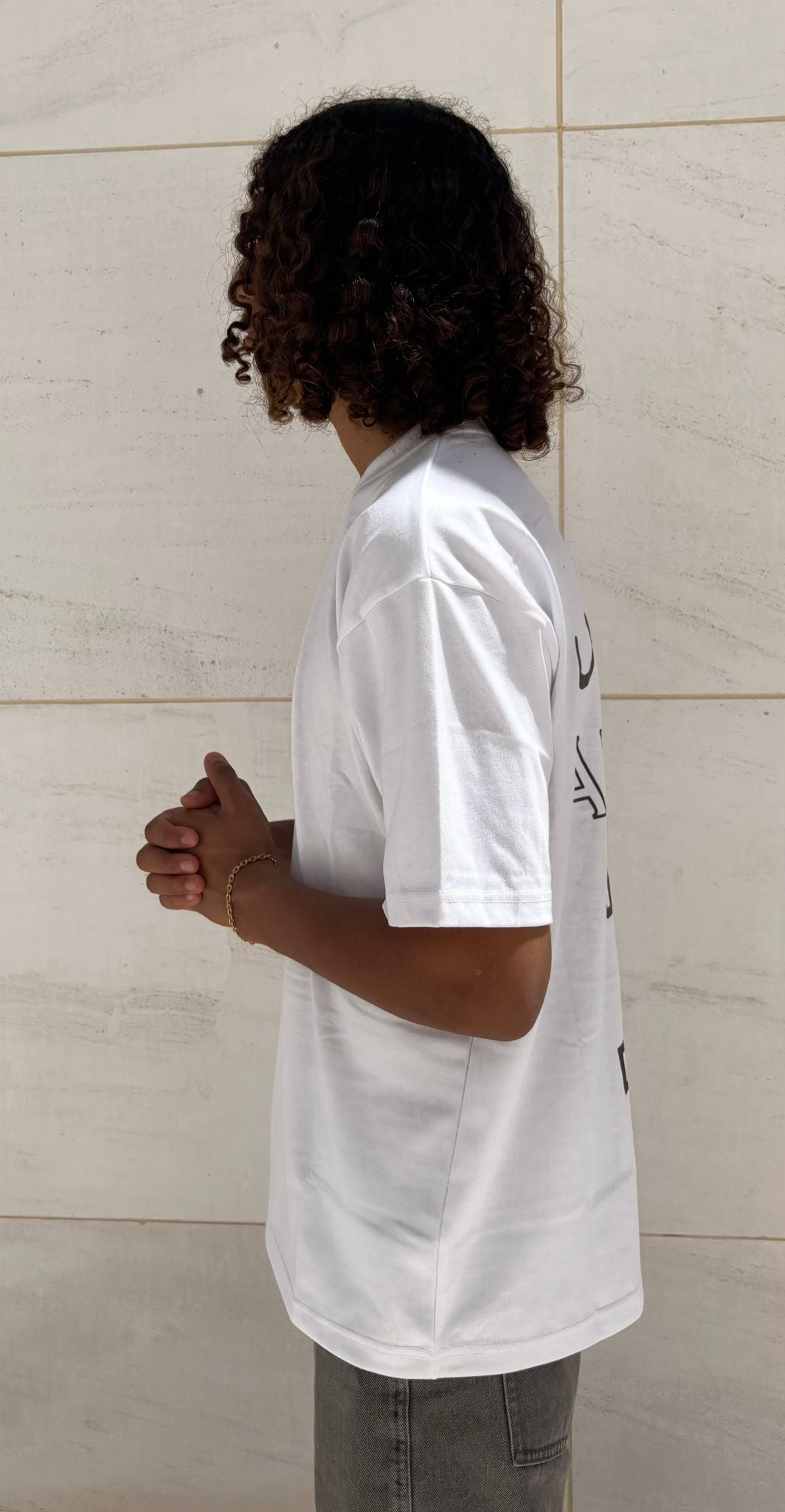 Amelkis " Succes is a decision " White Tee