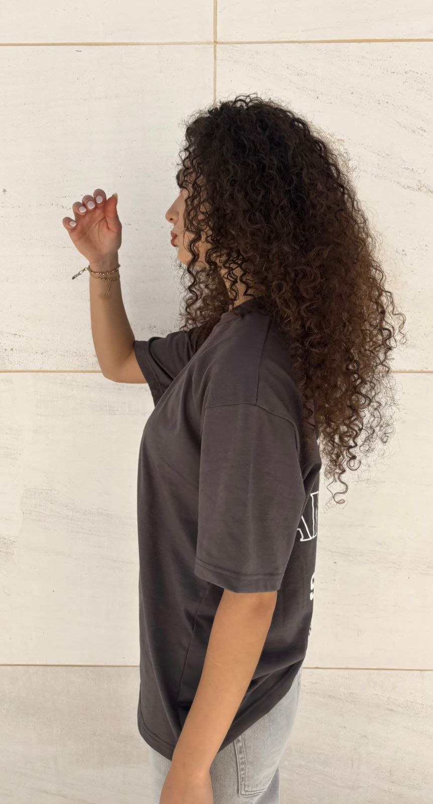 Amelkis '' Succes is a decision'' Grey Tee