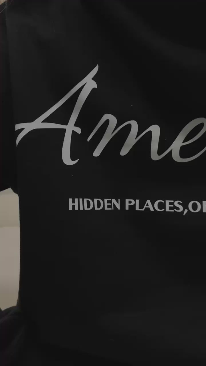 Amelkis basic hoodie  in black